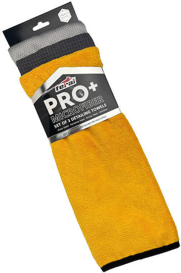 Кърпи Microfiber Feral Pro+ 40x40cm Комплект 3 Бройки