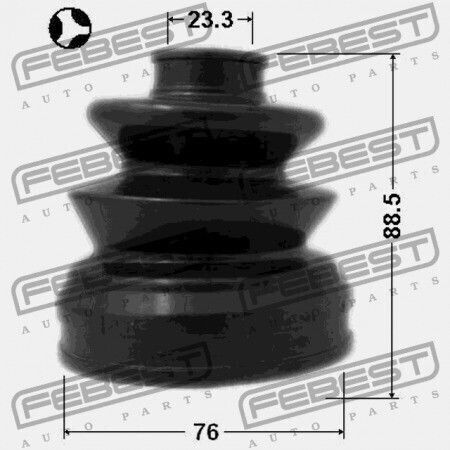 Innenraum Schutzgelenk Mitsubishi Galant Dj1 3a 2003.11 Mexico Mmna 3817a021
