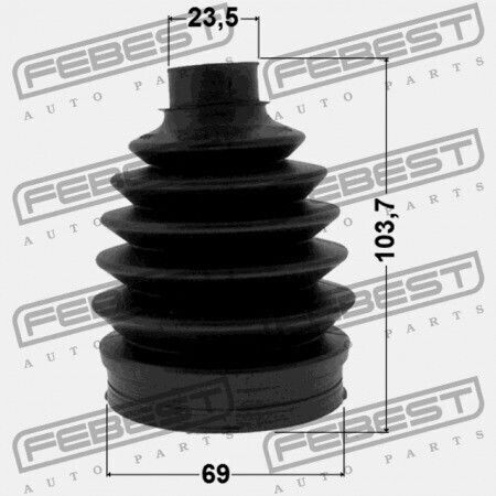 Protecție Exterioară Articulații Ford Kuga Cbv 2008-2012 Eu 1565594