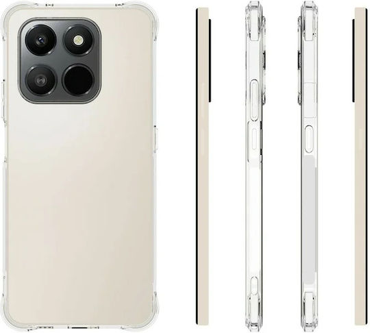 Umschlag Rückseite Silikon 1,5 mm Transparent (Honor 400 Smart)