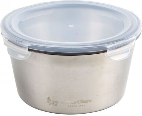 Λαμαρίνα Ανοξείδωτου Ατσαλιού Καπάκι Santa Clara 600 Ml