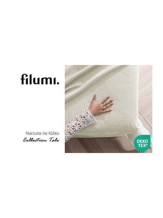 Filumi Husă Pentru Pilotă Simplă 170x210 Crem