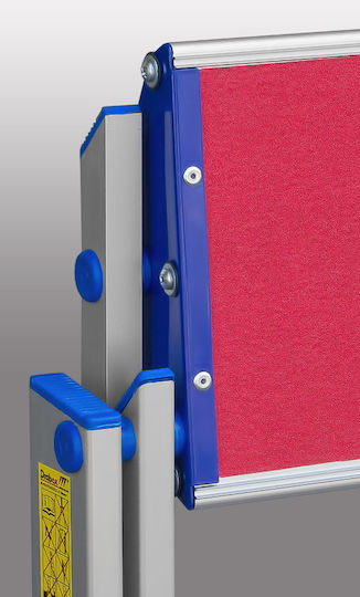 Folding Step Ladder Aluminum 3 Steps 70cm