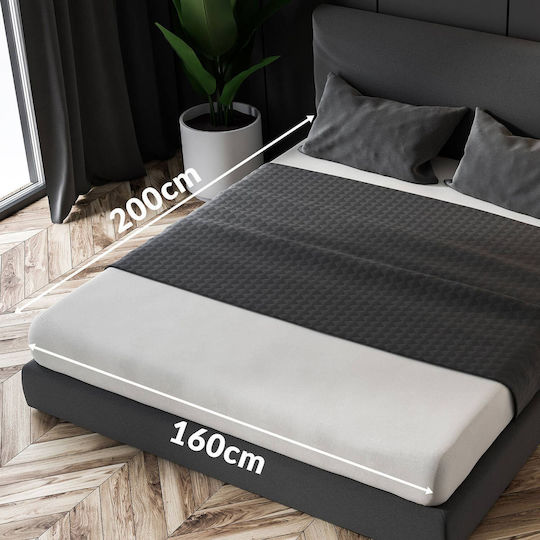 Darymex Υπέρδιπλο 160x200εκ. με Λάστιχο Κρεμ Εκρού