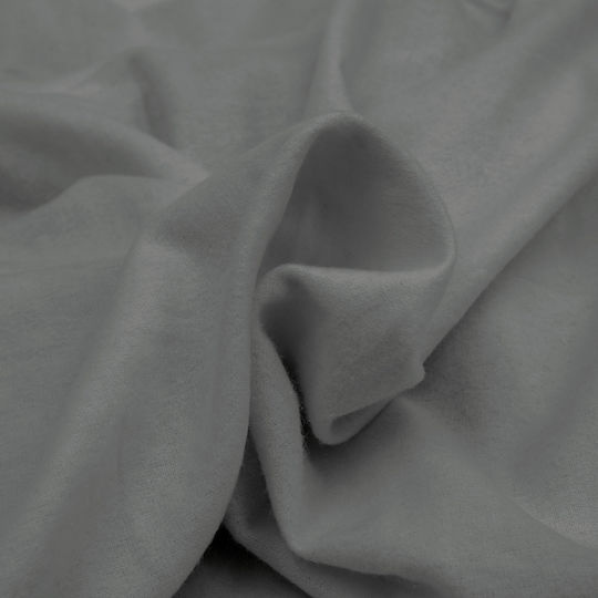 Darymex King Size 180x200cm Bettlaken mit Gummibettlaken Graue Farbe Darymex King Size 180x200cm Bettlaken mit Gummibettlaken Graue Farbe