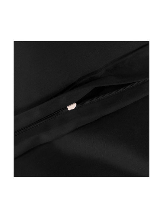 Darymex Deko Kissenbezug aus 100% Baumwolle Schwarz 40x60cm
