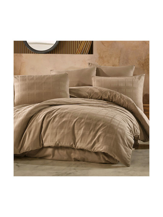 Darymex Decorative Pillow Case From 100% Cotton Light Beige 40x40cm