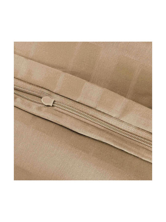 Darymex Decorative Pillow Case From 100% Cotton Light Beige 40x40cm