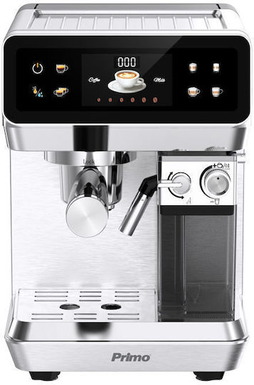Primo Automatic Espresso Machine 1350W 20bar Silver 400574