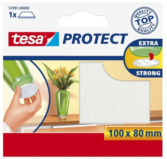 Tesa 57891 Τσοχάκια Τετράγωνα 100x80mm 57891-00000-01 Tesa 57891 Τσοχάκια Τετράγωνα 100x80mm 57891-00000-01