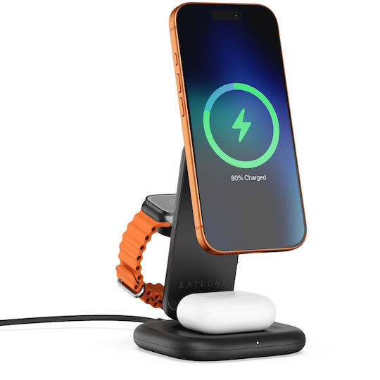 Satechi Încărcător Wireless Qi2 25W Negru (ST-Q25F31C-EA)