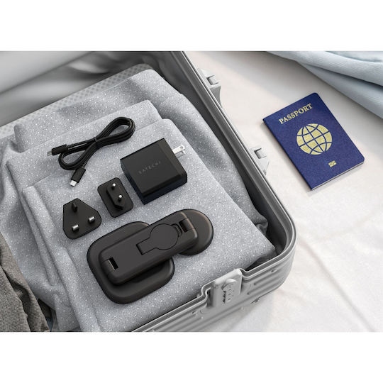 Satechi Încărcător Wireless Qi2 25W Negru (ST-Q25F31C-EA)
