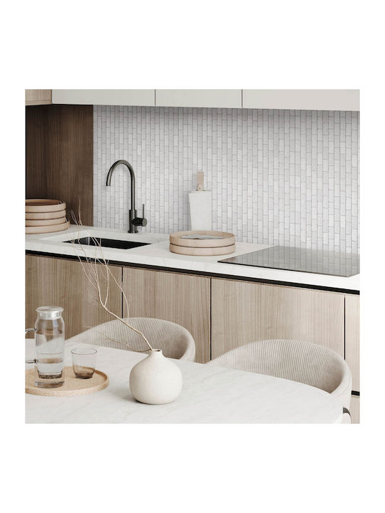 Wandsticker Vinyl Panel Bedruckte Wanddekoration Ziegel 120x60 cm
