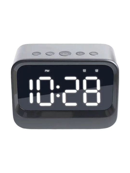 Denver Tischuhr Digital LCD mit Wecker Schwarz EC-54B