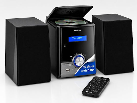 Denver Преносима аудиосистема с USB / Радио / Bluetooth / CD