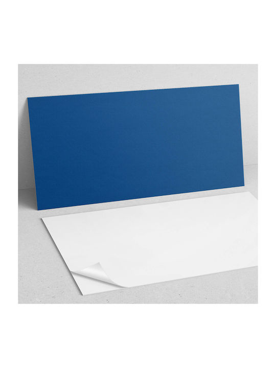 Wandsticker Boden Vinyl Grafik Küche 100x50 cm Blau