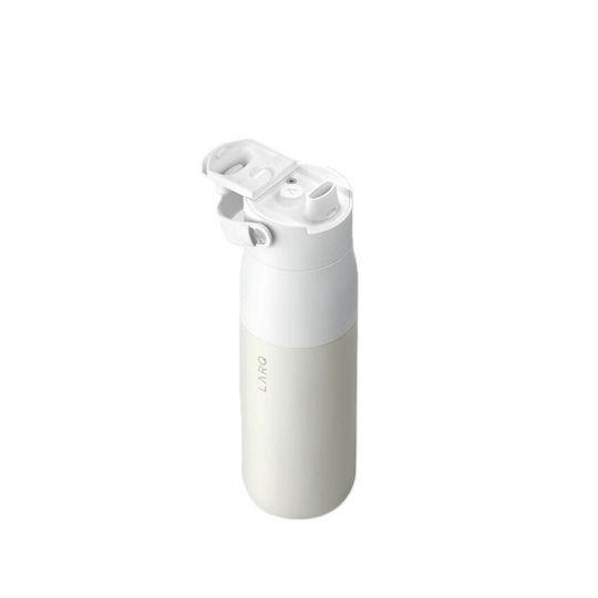 LARQ PureVis 2 Thermos Bottle 1lt Granite White