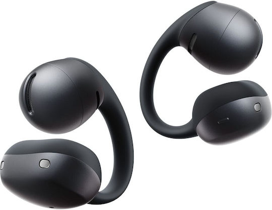 Shokz OpenDots Air Open Ear Bluetooth Handsfree Headphones with Sweat Resistance and Charging Case Black
