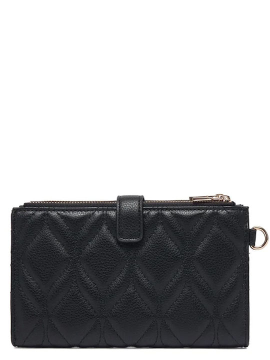Guess Maxine Голяма Дамска Портфейл за Карти Черен Guess Maxine Голяма Дамска Портфейл за Карти Черен
