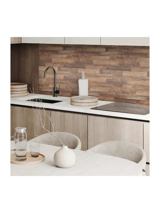 Vinyl Wandsticker Bodenpaneel Design Wohnzimmer 120x60 cm