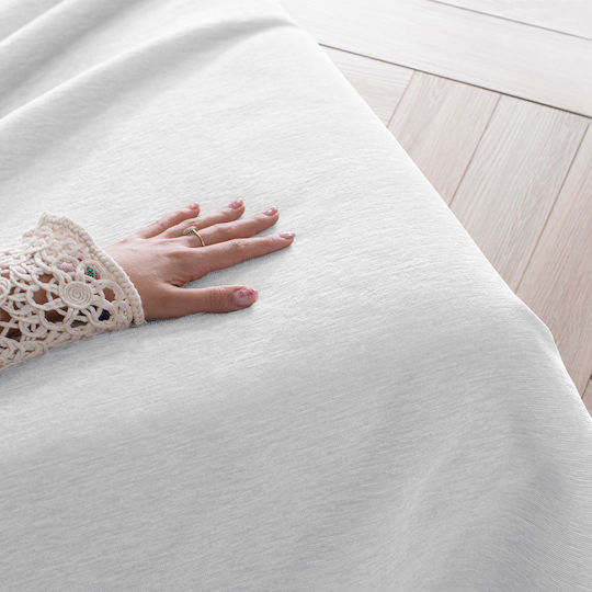 Filumi Polyester White Coverlet Double Size 180x280cm