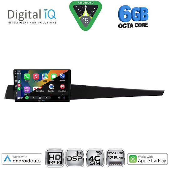 Digital Iq Bxf 17552_cpaa 9 инчов мултимедиен таблет Renault Laguna модел 2007-2015