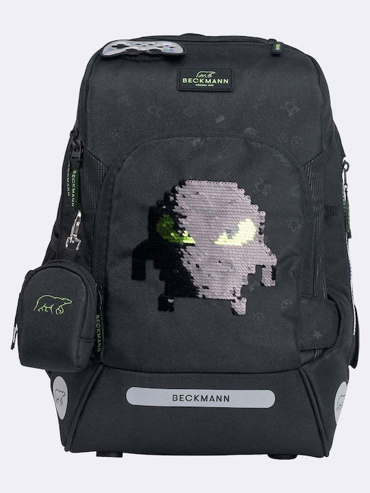 Beckmann School Backpack For Kindergarten Black 5 Litre 26 x 22 x 39 cm