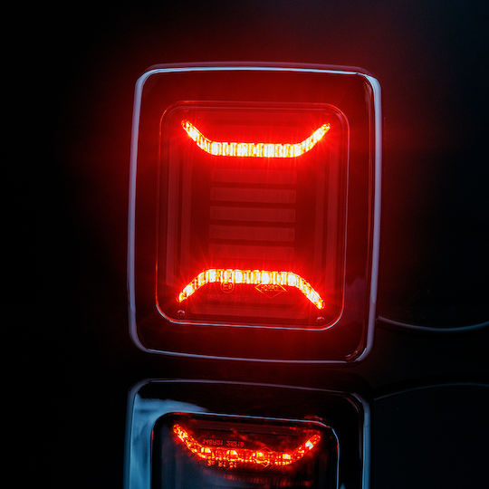 Rear Trailer Light Led Neon 3 Functions 12 24v Horpol