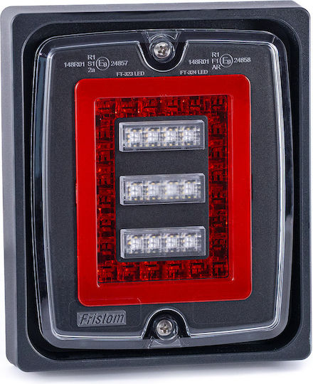 Rear Trailer Light Led Neon 3 Functions 12 24v Fristom