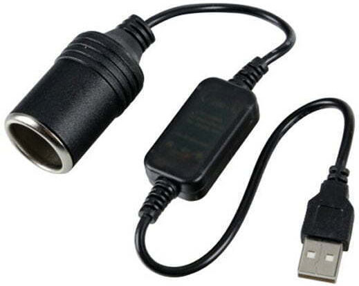Rchang USB Adapter Converter Cigarette Lighter Socket Plug 12-24V W14258 De Luxe Fused Cigarette Lighter Plug