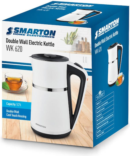 Smarton Kettle 1.7lt 2200W White