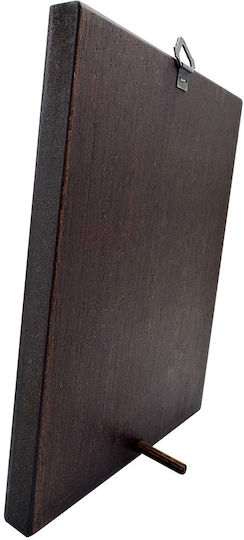Дева Мария Ептаспати Епъргирена Икона Ситопечат Дърво 13.5 X 17.5 Cm 5.3 X 6.9 In