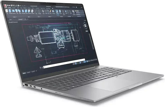 HP Zbook 8 G1i 16 16" UHD 120Hz (Ultra 7-265H/32GB/250GB SSD/RTX 500 Ada/W11 Pro) (Международна английска клавиатура)