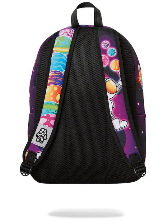 Space Junk Space School Backpack Elementary With Water Bottle Holder 32 x 17.8 x 47cm