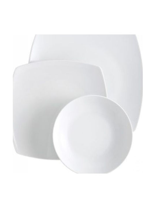 Lubiana White Porcelain Dinnerware Set 27pcs