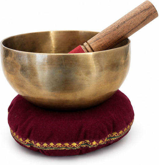 Gift Set Handmade Meditation Bowl Cushion Stick ±16cm 700g