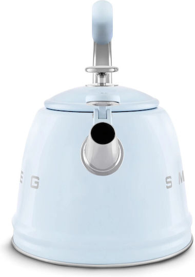 Smeg Βραστήρας Ανοξείδωτος Μπλε 2300ml