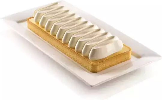 Silikomart Vague Silicone Bakeware Tin For Tart 26.5x10.5x2cm