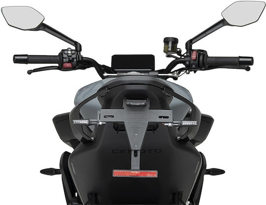 Сгъваема Основa За Мотоциклетен Номер Lisence Plate Holder Cfmoto 675nk 675sr-r '25-'26 22857n Puig