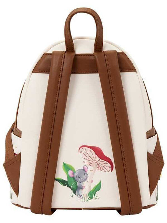 Loungefly Παιδική Τσάντα Πλάτης Μπεζ 27x23x11εκ. Mini