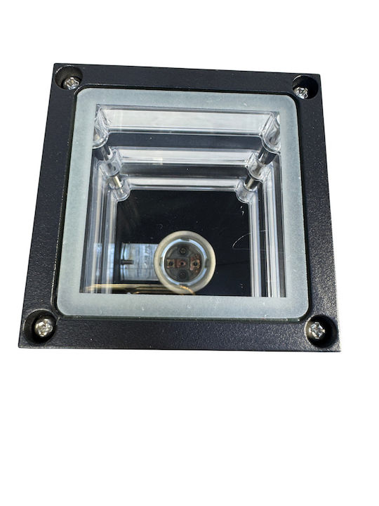 Epiplo-Fos Outdoor Small Post Floor Lamp for E27 Socket Black