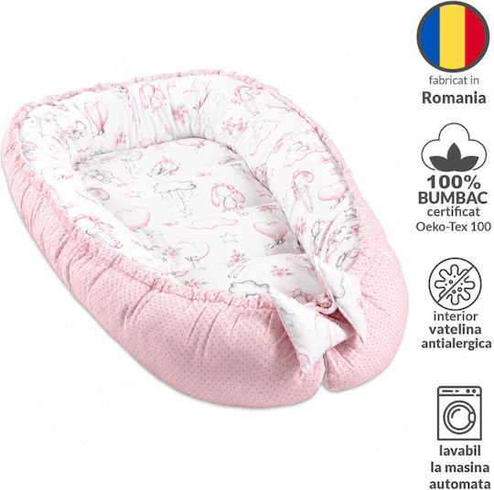 Kidizi Set Lenjerii Patut Bebe Fairy Clouds 5 Bucăți