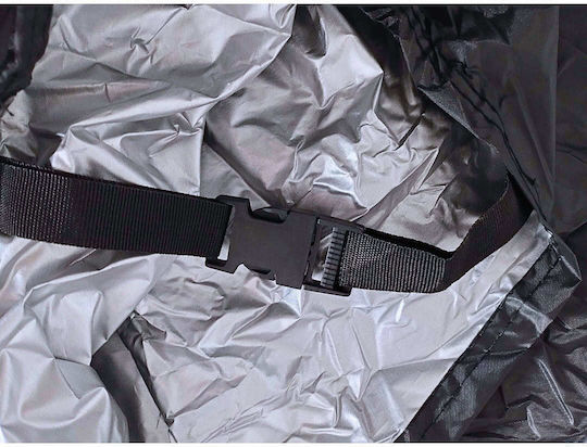 Waterproof Motorcycle Cover 230x130cm Uv Protection Size L Black Absolute Protection