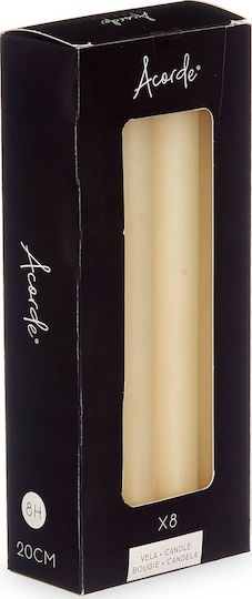 Acorde Decorative Candle Celestia Taper 2 Pieces