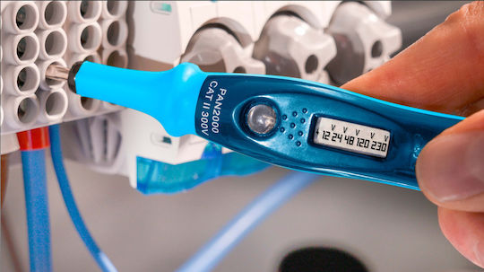 Pancontrol AC Voltage Tester with Measuring Range 12 - 12V
