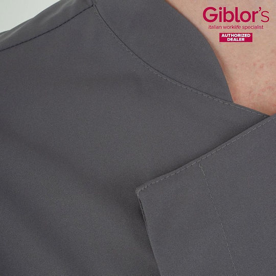 Giblor's Giblor's Kochjacken Grau Giorgio