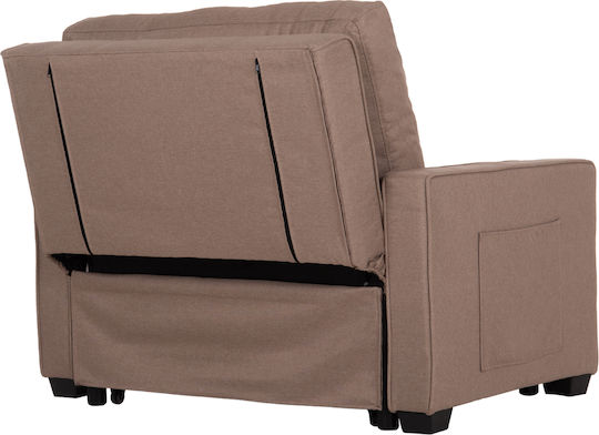 Kanna Armchair Bed Beige 113x92x87cm
