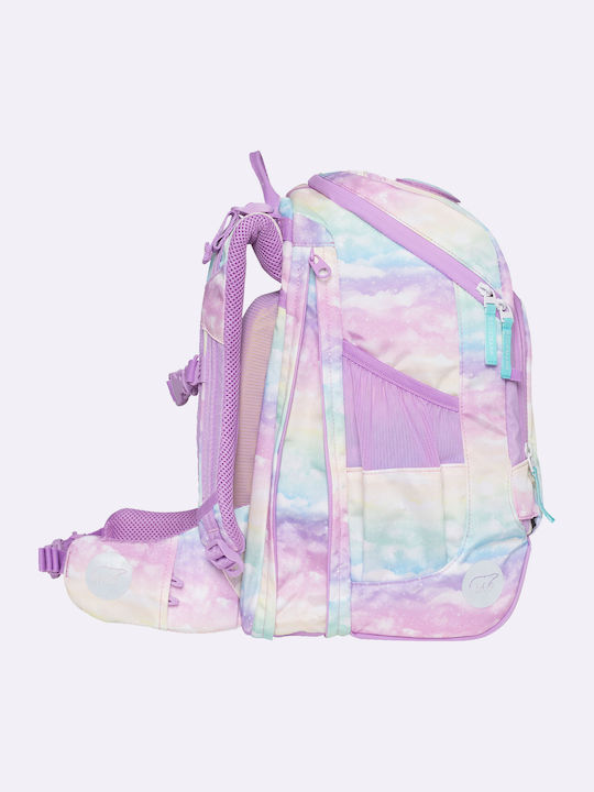 Beckmann Kindergarten School Backpack With Water Bottle Holder Pink 5 Litre