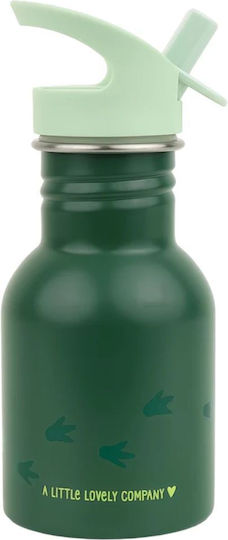 Offer A Little Lovely Company Bento Food Container 900ml & Stainless Steel Bottle 350ml Dinosaur