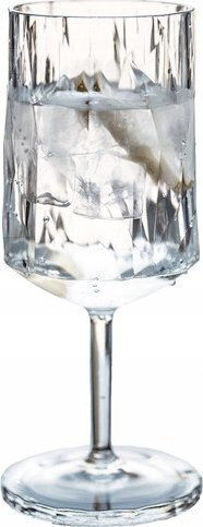 Koziol Club No 9 Set Glasses for White Wine Made of Glass 300ml 2 Pieces